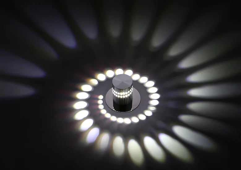Contemporary LED Multi-Hue Wall Sconce