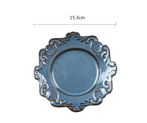 Elegant Baroque Porcelain Dinner Set
