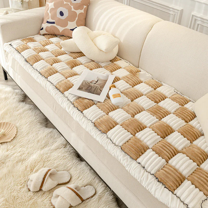 Chic Black & White Cozy Cushion