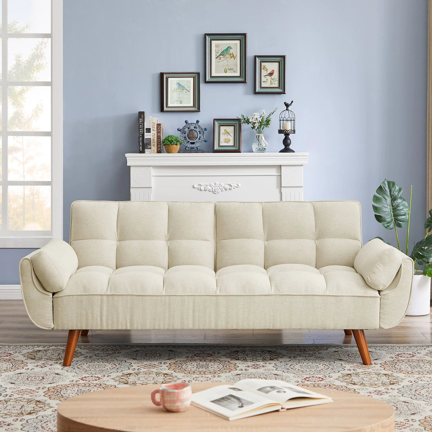 Beige Comfort Sofa 2064