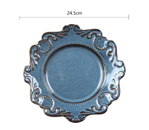Elegant Baroque Porcelain Dinner Set