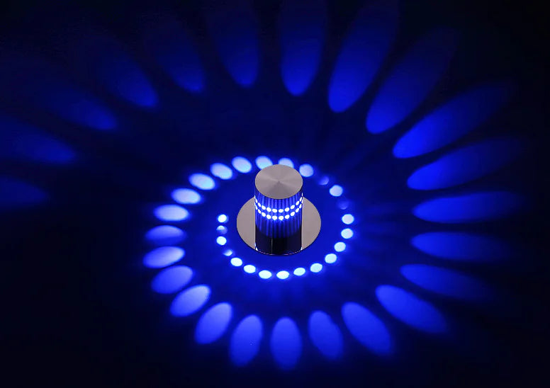 Contemporary LED Multi-Hue Wall Sconce