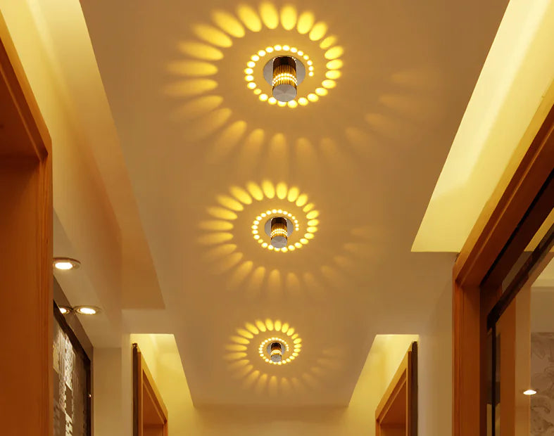 Contemporary LED Multi-Hue Wall Sconce