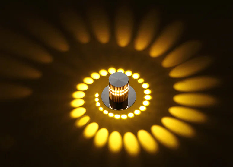 Contemporary LED Multi-Hue Wall Sconce