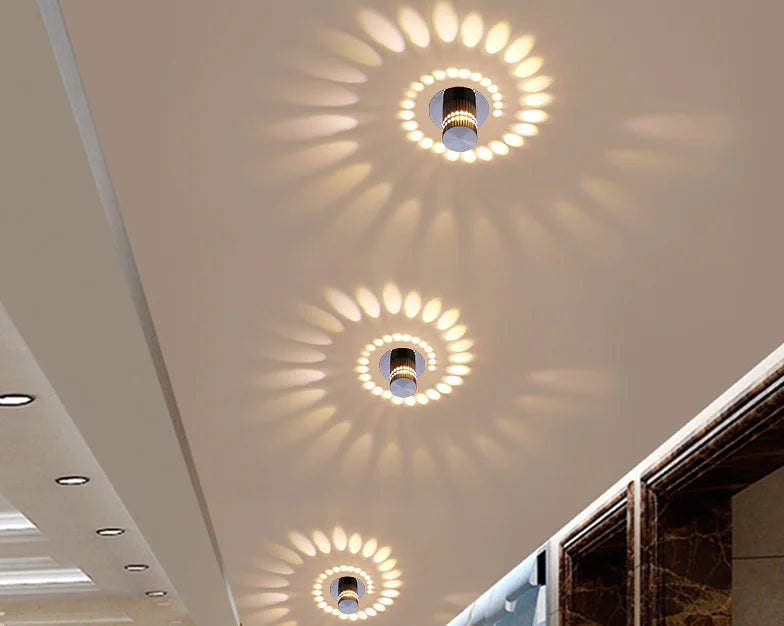 Contemporary LED Multi-Hue Wall Sconce