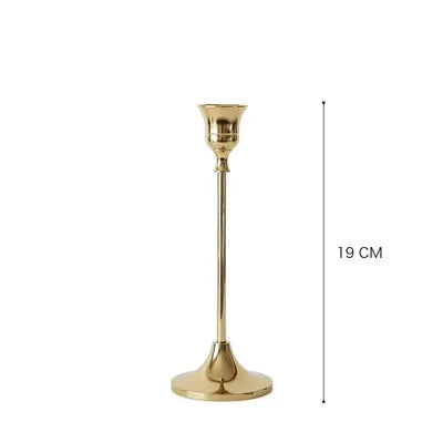 Classic Antique Gold Candle Holder
