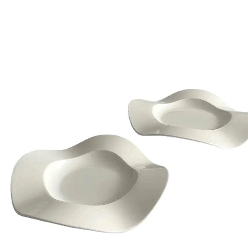 Ceramic Dish Set for Snacks and Seasoning Plates