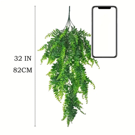 Artificial Ivy Wall Decor - Green Plastic Plant (1pc)