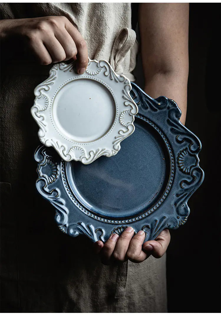 Elegant Baroque Porcelain Dinner Set