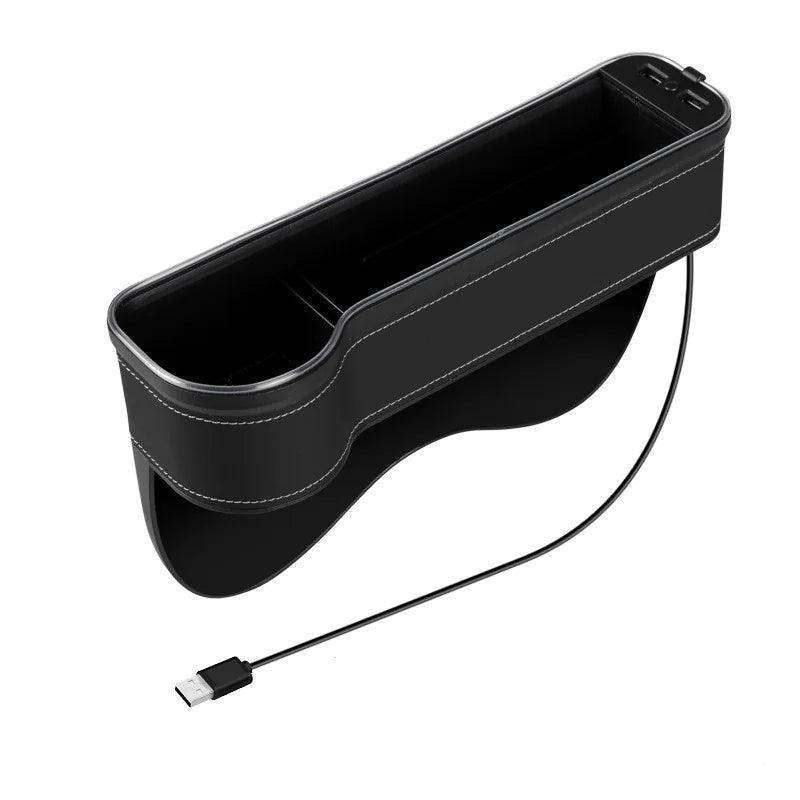 Charging Car Seat Gap Organizer Box