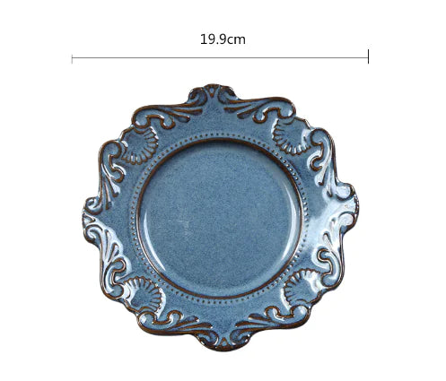 Elegant Baroque Porcelain Dinner Set
