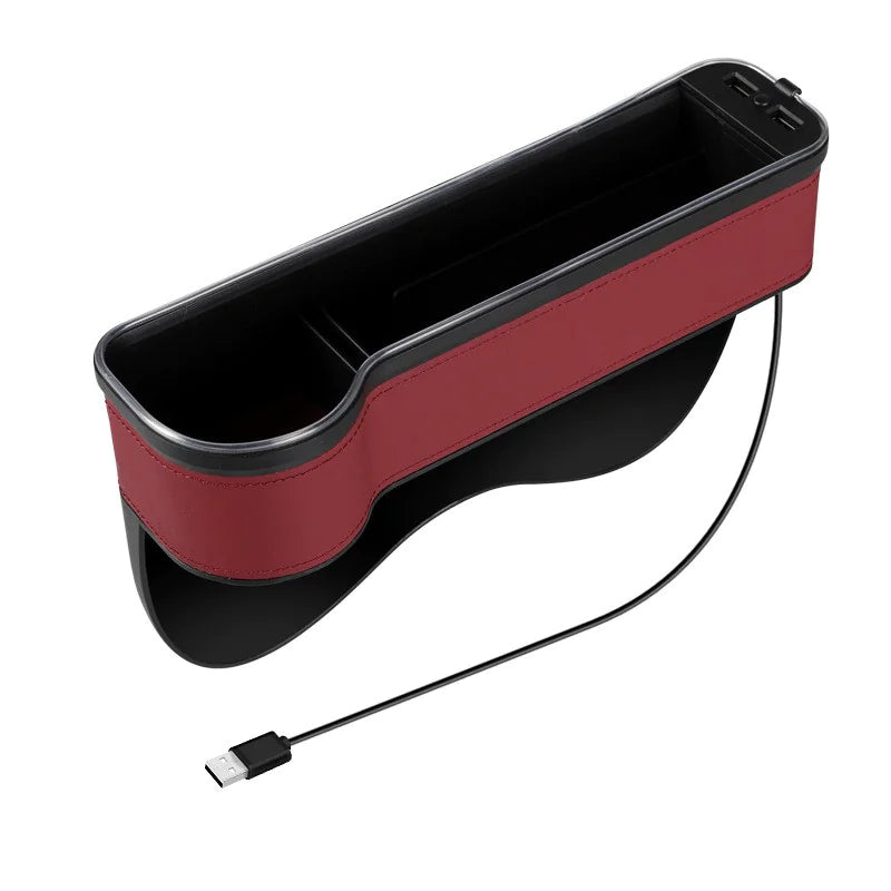 Charging Car Seat Gap Organizer Box