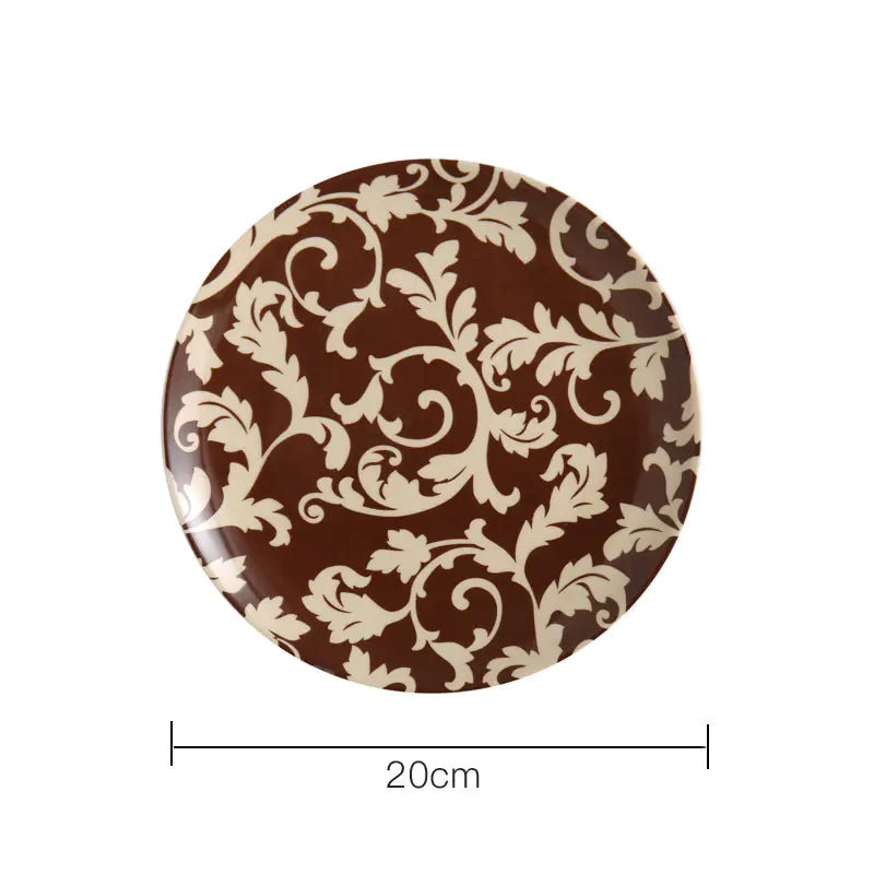 Ceramic Wall Decor Plates for Restaurants and Cafes