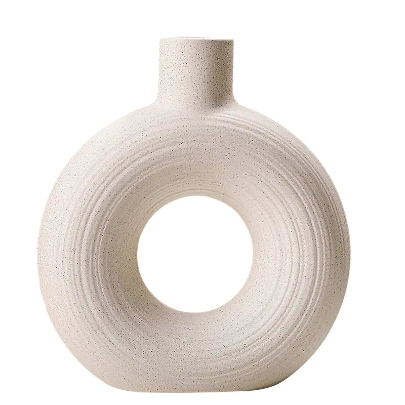 Nordic Elegance Ceramic Vase