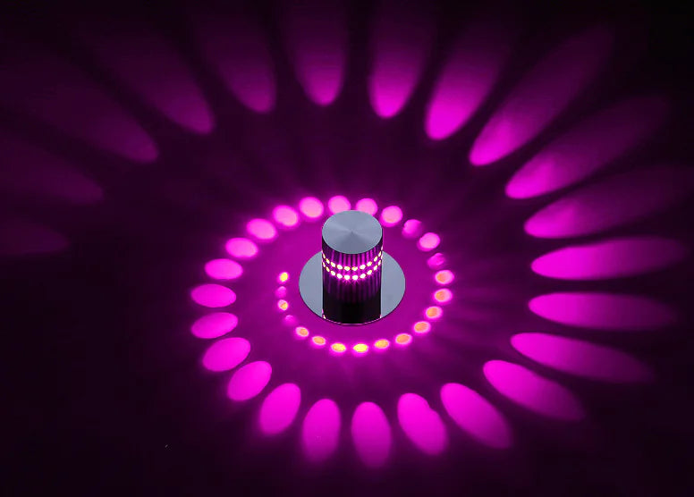 Contemporary LED Multi-Hue Wall Sconce