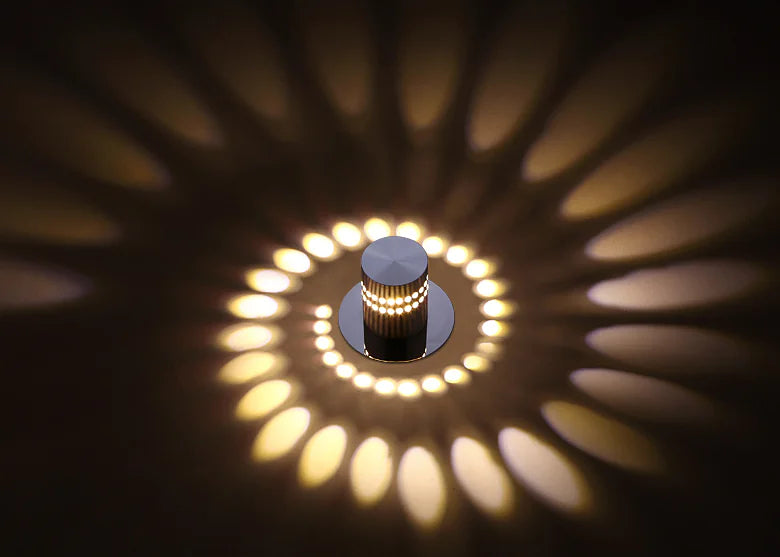 Contemporary LED Multi-Hue Wall Sconce