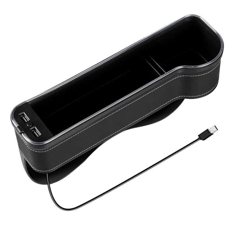 Charging Car Seat Gap Organizer Box