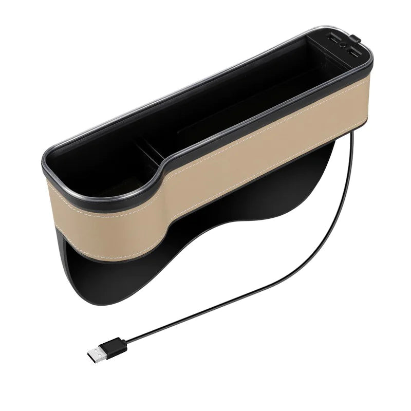 Charging Car Seat Gap Organizer Box
