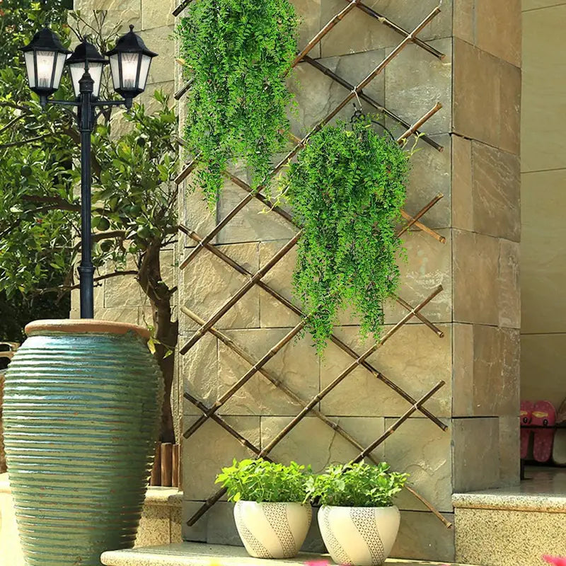 Artificial Ivy Wall Decor - Green Plastic Plant (1pc)